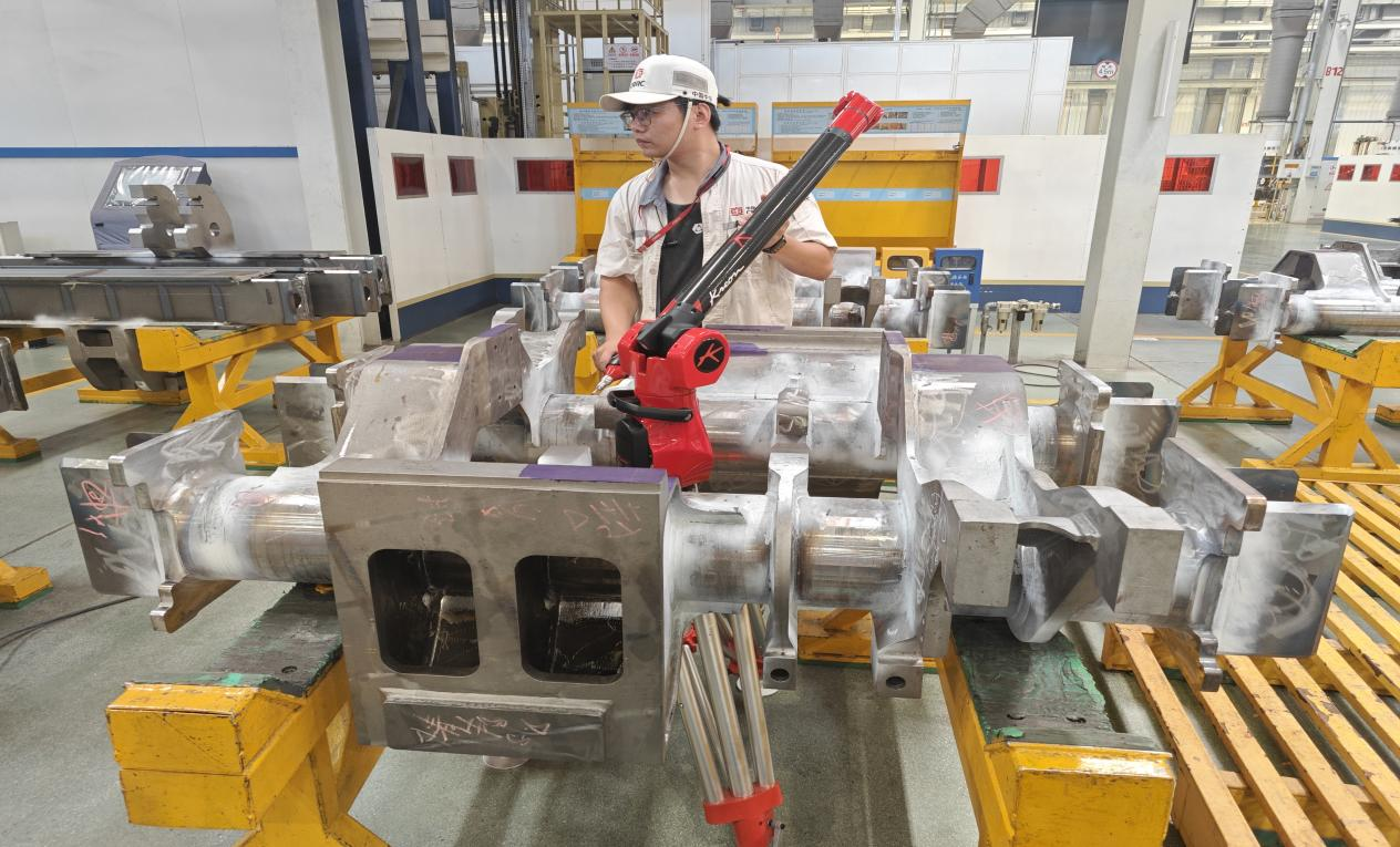 法國科瑞朗KREON關節臂三坐標測量機在軌道交通制造領域的應用